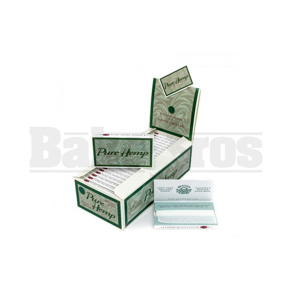 PURE HEMP ROLLING PAPERS SINGLE WIDE 50 LEAVES UNFLAVORED Pack of 50