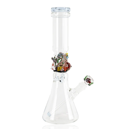 Empire Glassworks Beaker - Under the Sea