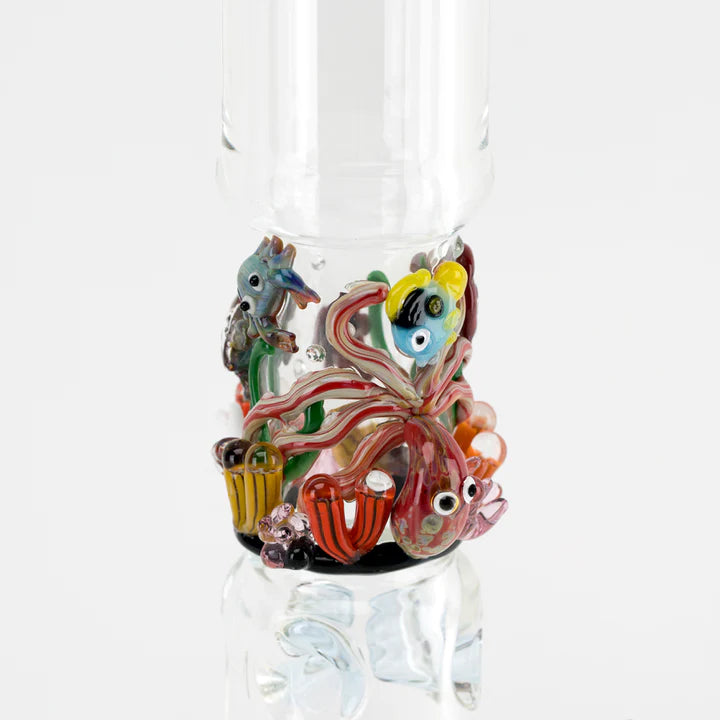 Empire Glassworks Beaker - Under the Sea