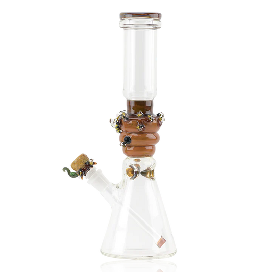 Empire Glassworks Beaker - Save the Bees