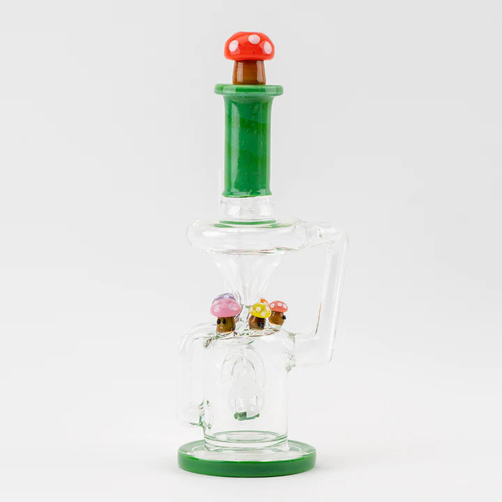 Empire Glassworks Recycler - Mini - Mushroom