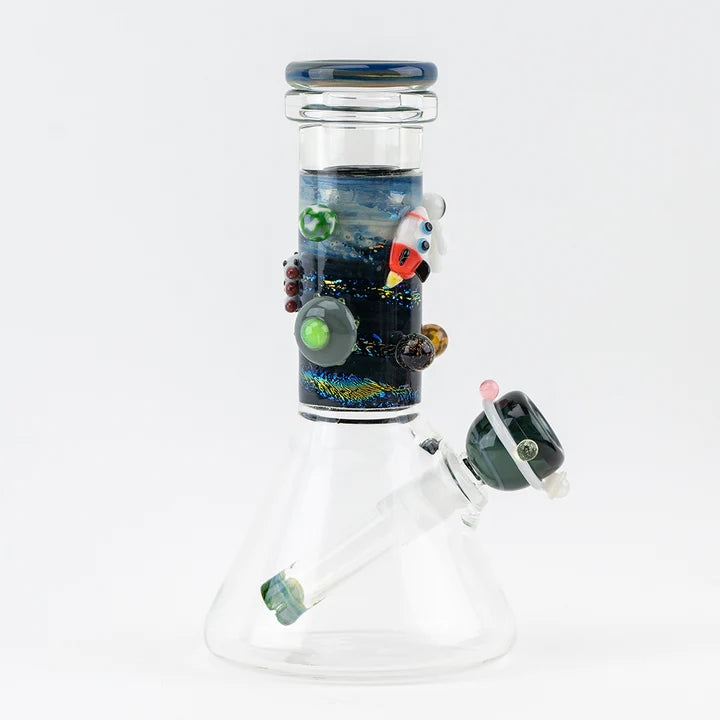 Empire Glassworks Baby Beaker - Galactic