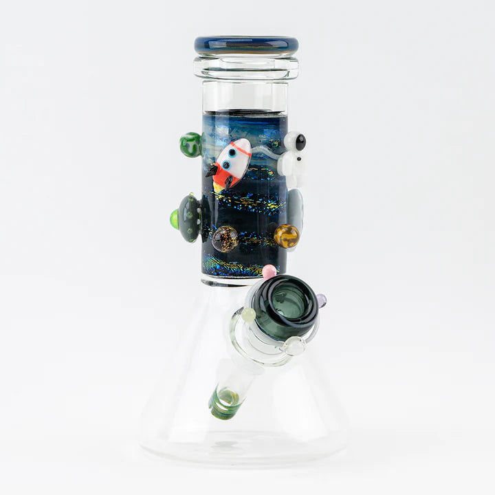 Empire Glassworks Baby Beaker - Galactic