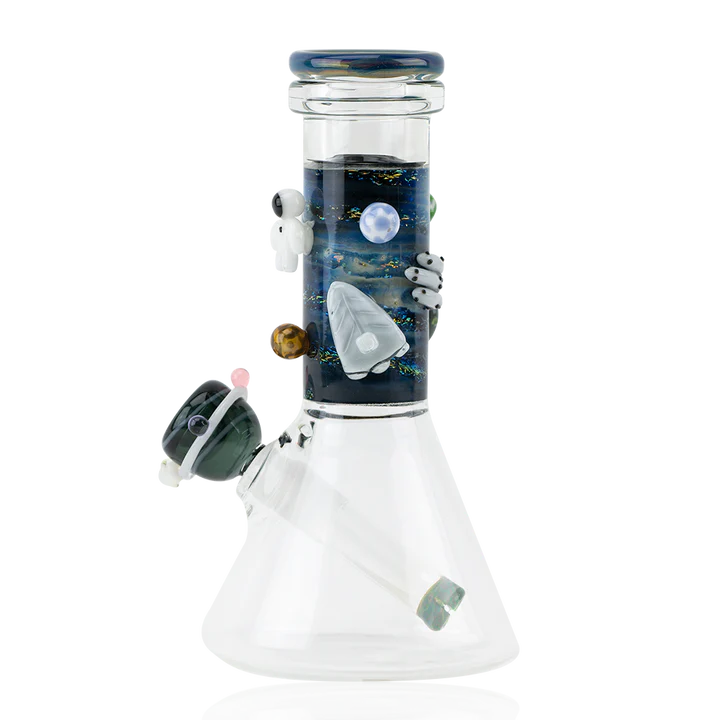 Empire Glassworks Baby Beaker - Galactic