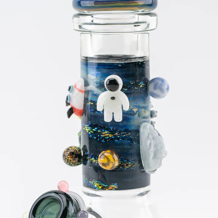 Empire Glassworks Baby Beaker - Galactic
