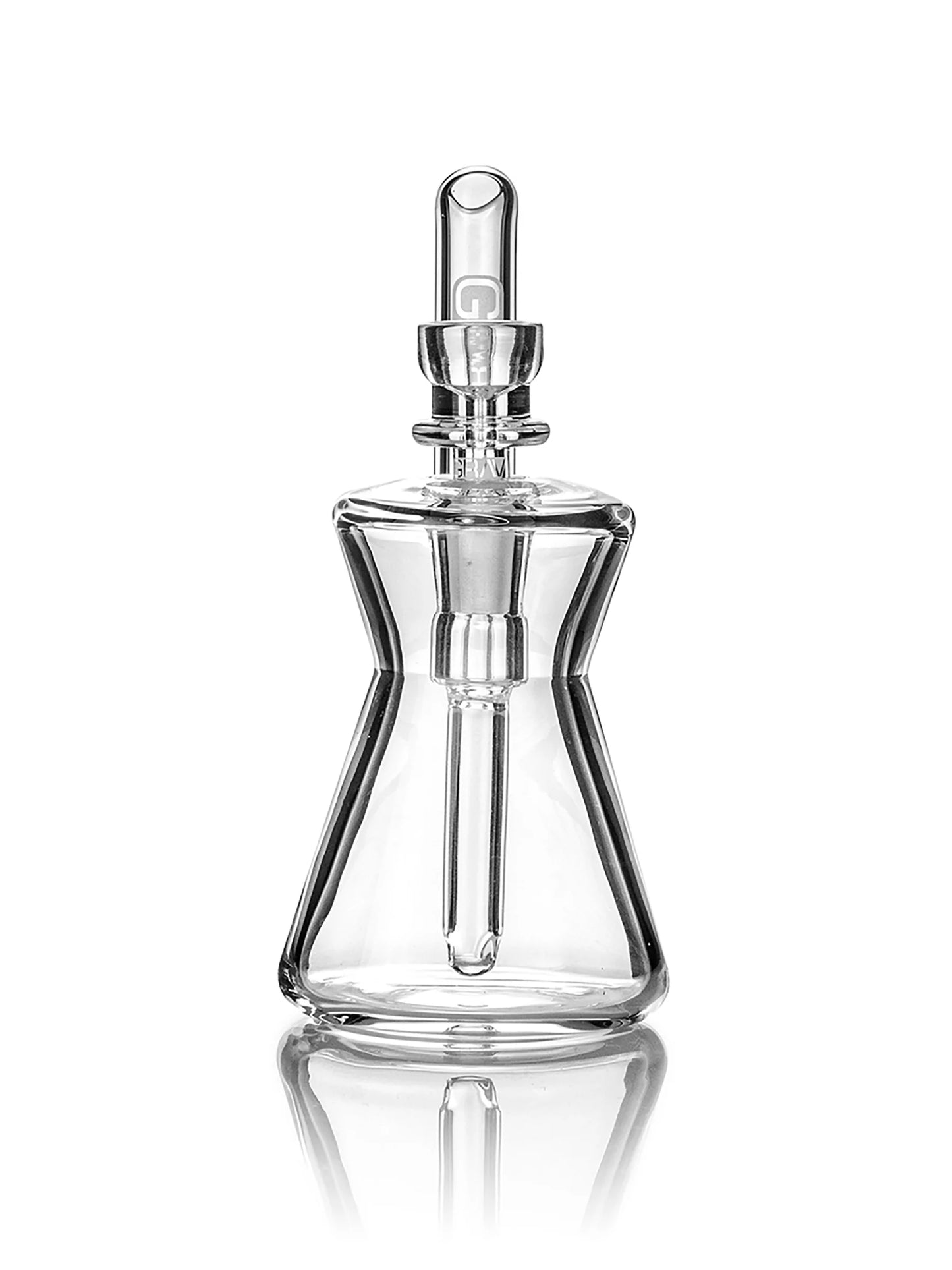 GRAV® Hourglass Pocket Bubbler Clear