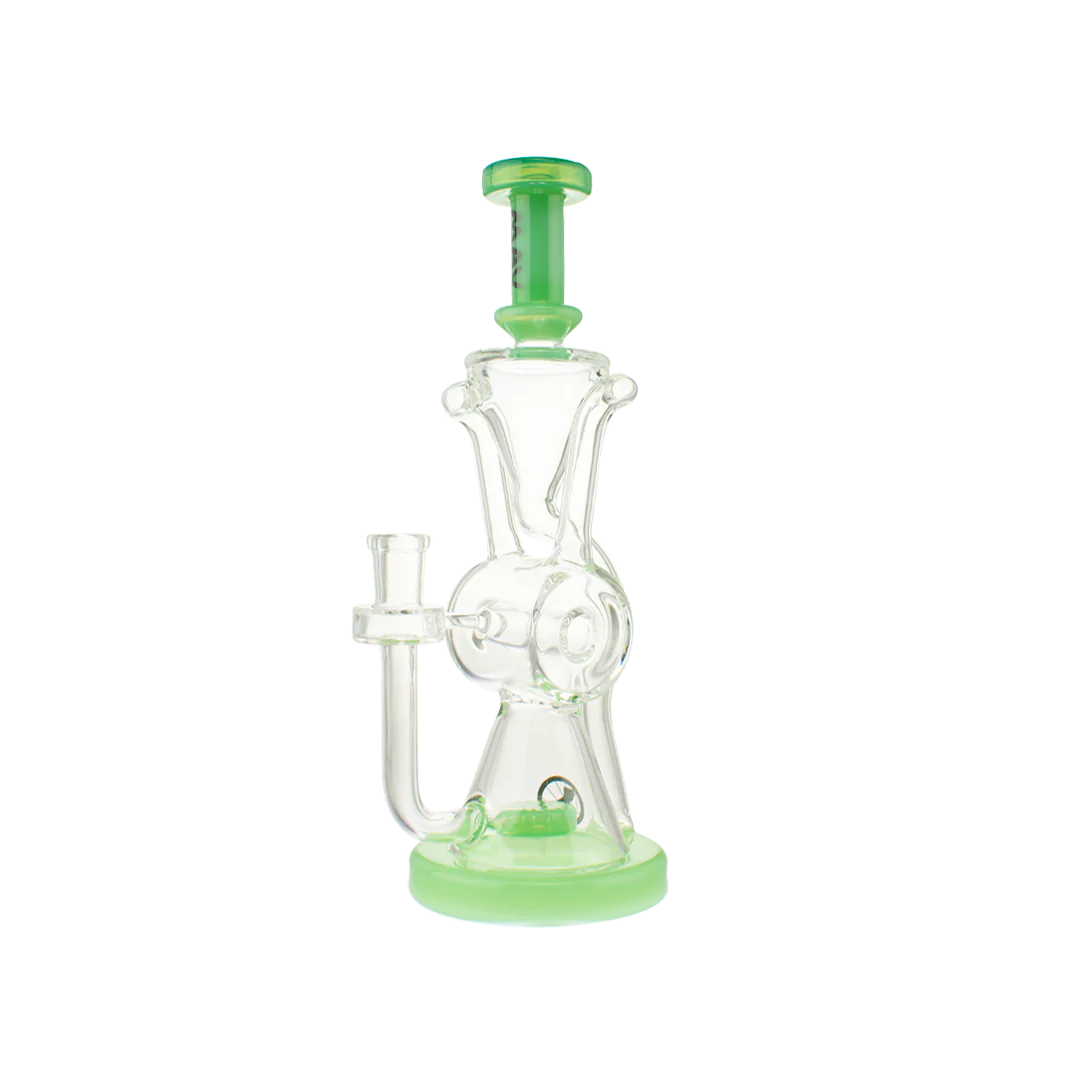Mav Glass WP The Ojai Barrel Slitted Puck Recycler 11" Female 14mm