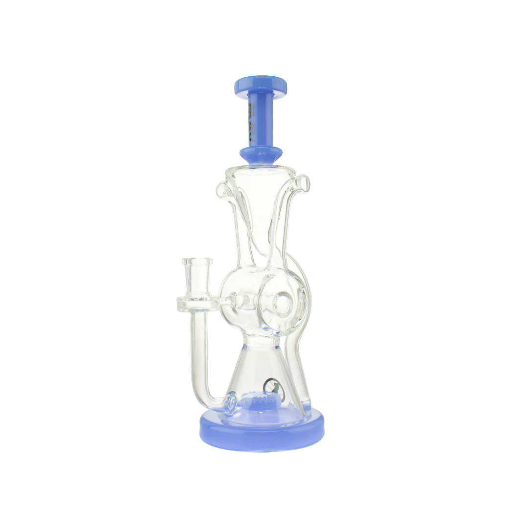 Mav Glass WP The Ojai Barrel Slitted Puck Recycler 11" Female 14mm