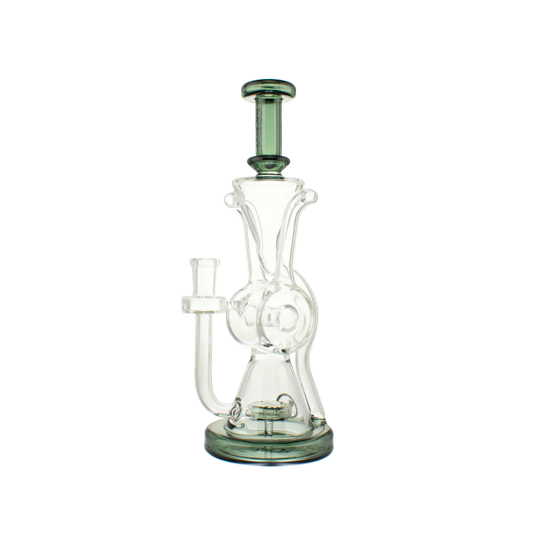 Mav Glass WP The Ojai Barrel Slitted Puck Recycler 11" Female 14mm