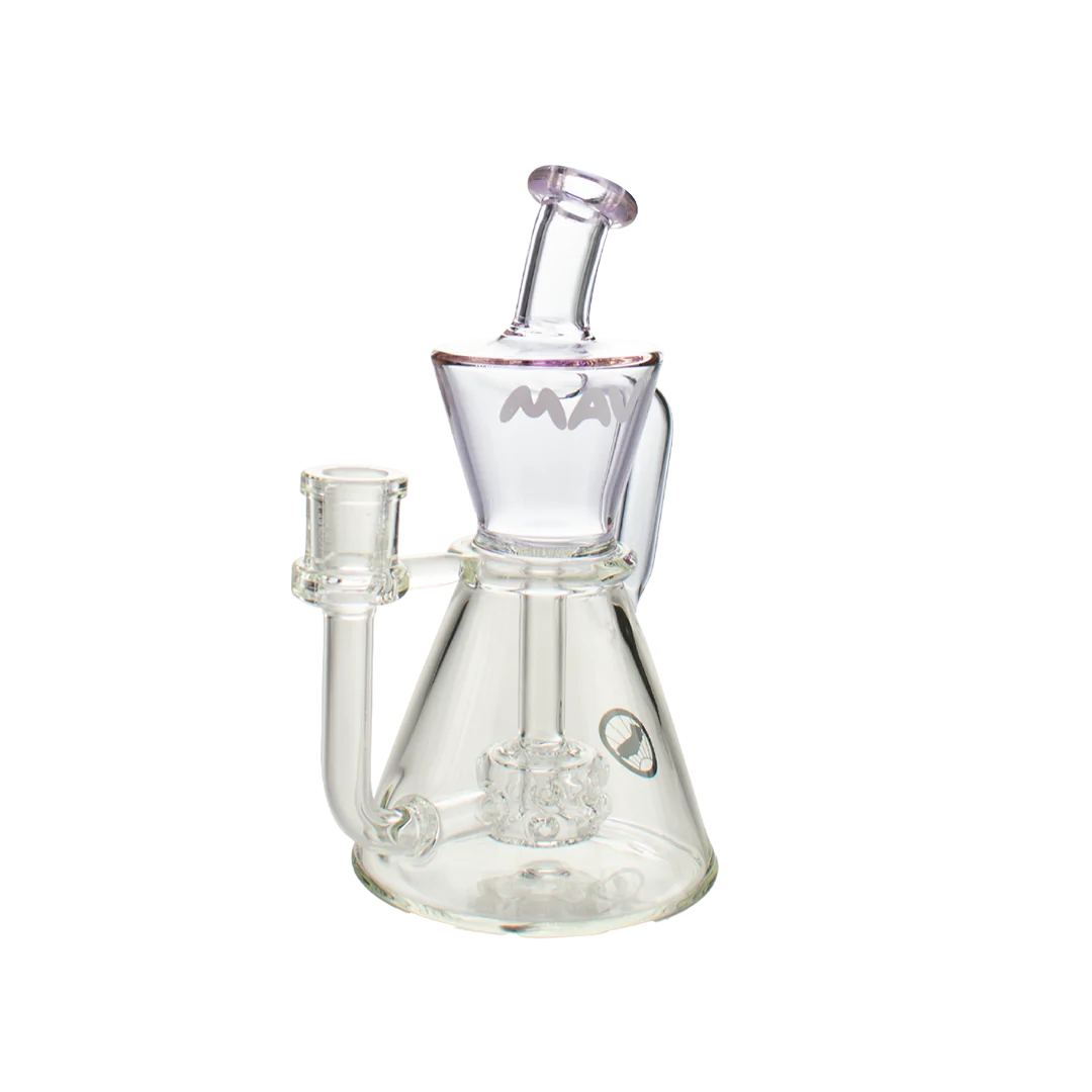Mav Glass WP The Santa Monica Slitted Puck Perc 9" Female 14mm