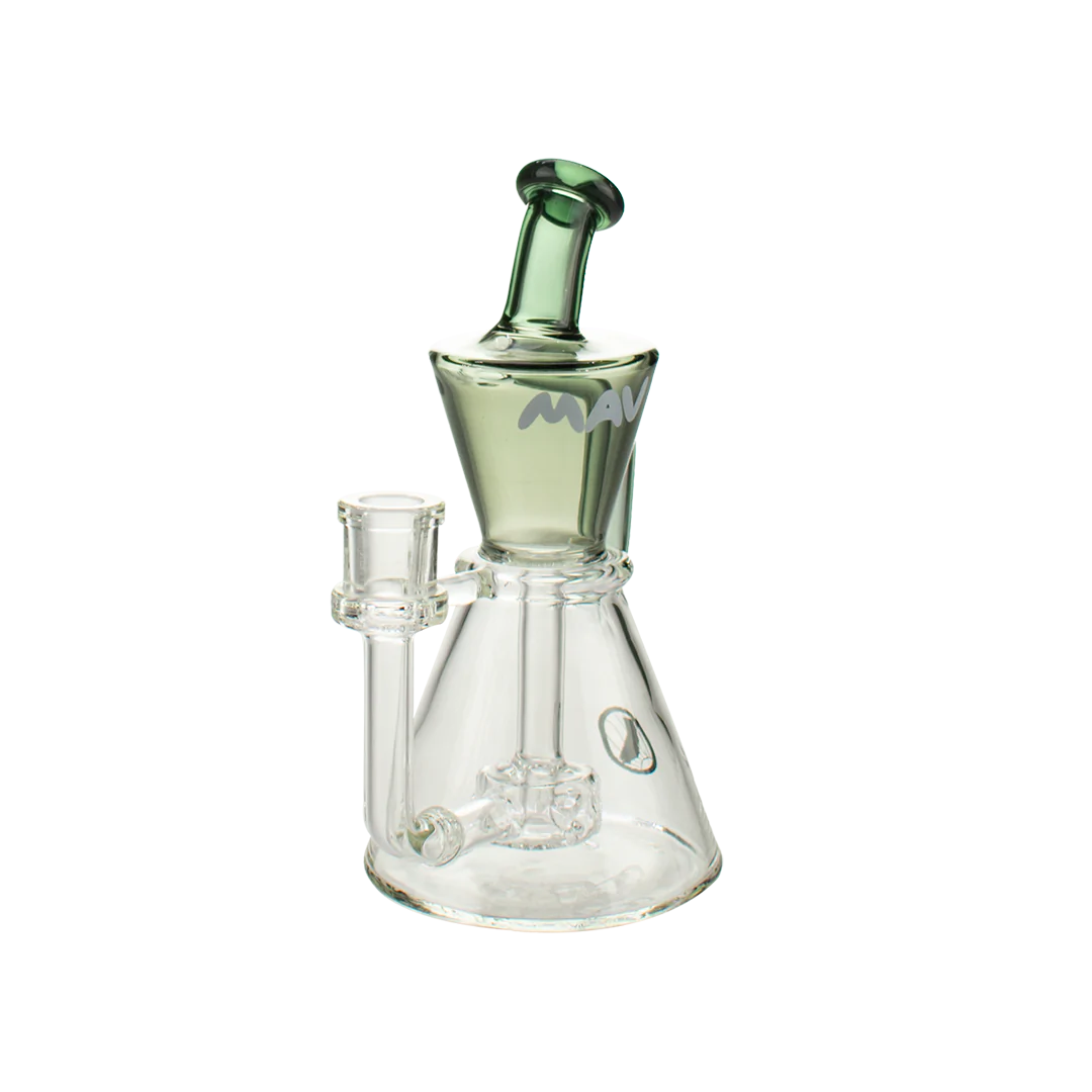 Mav Glass WP The Santa Monica Slitted Puck Perc 9" Female 14mm