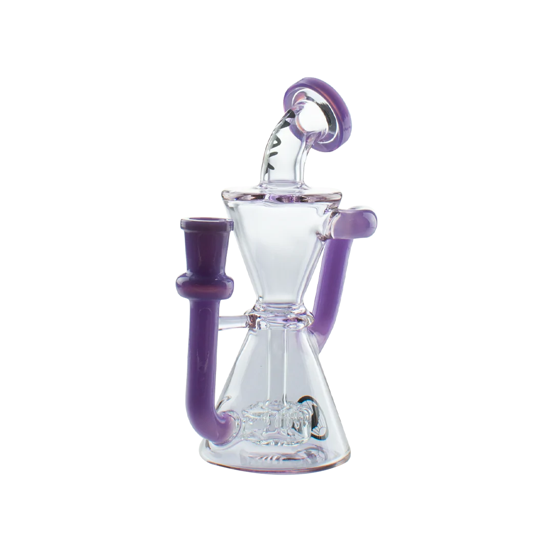 Mav Glass WP Mini Isabella Puck Recycler 6" Female 14mm