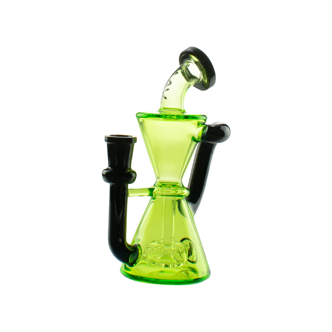Mav Glass WP Mini Isabella Puck Recycler 6" Female 14mm
