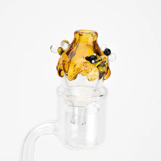 Empire Glassworks Bubble Cap Honey Dip