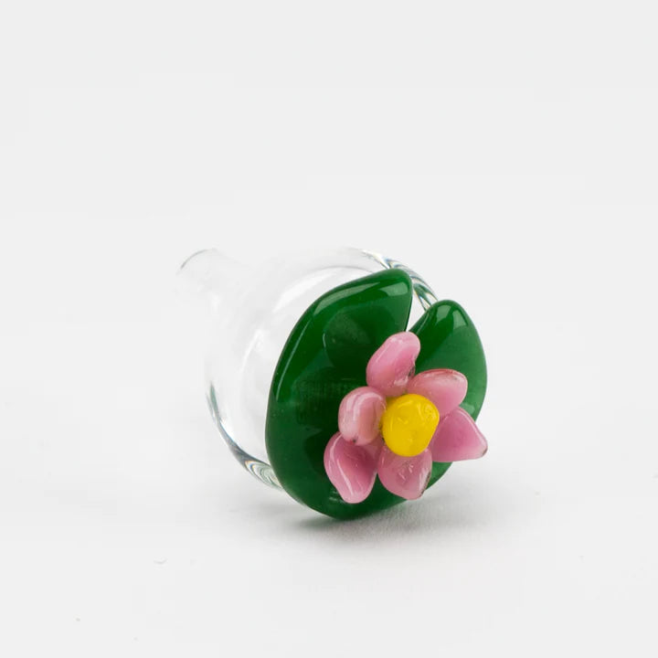 Empire Glassworks Bubble Cap Lotus