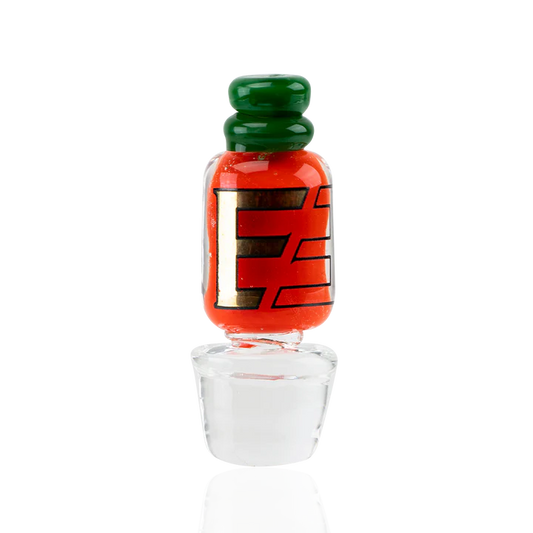 Empire Glassworks Puffco Peak Pro Oculus Carb Cap Sriracha