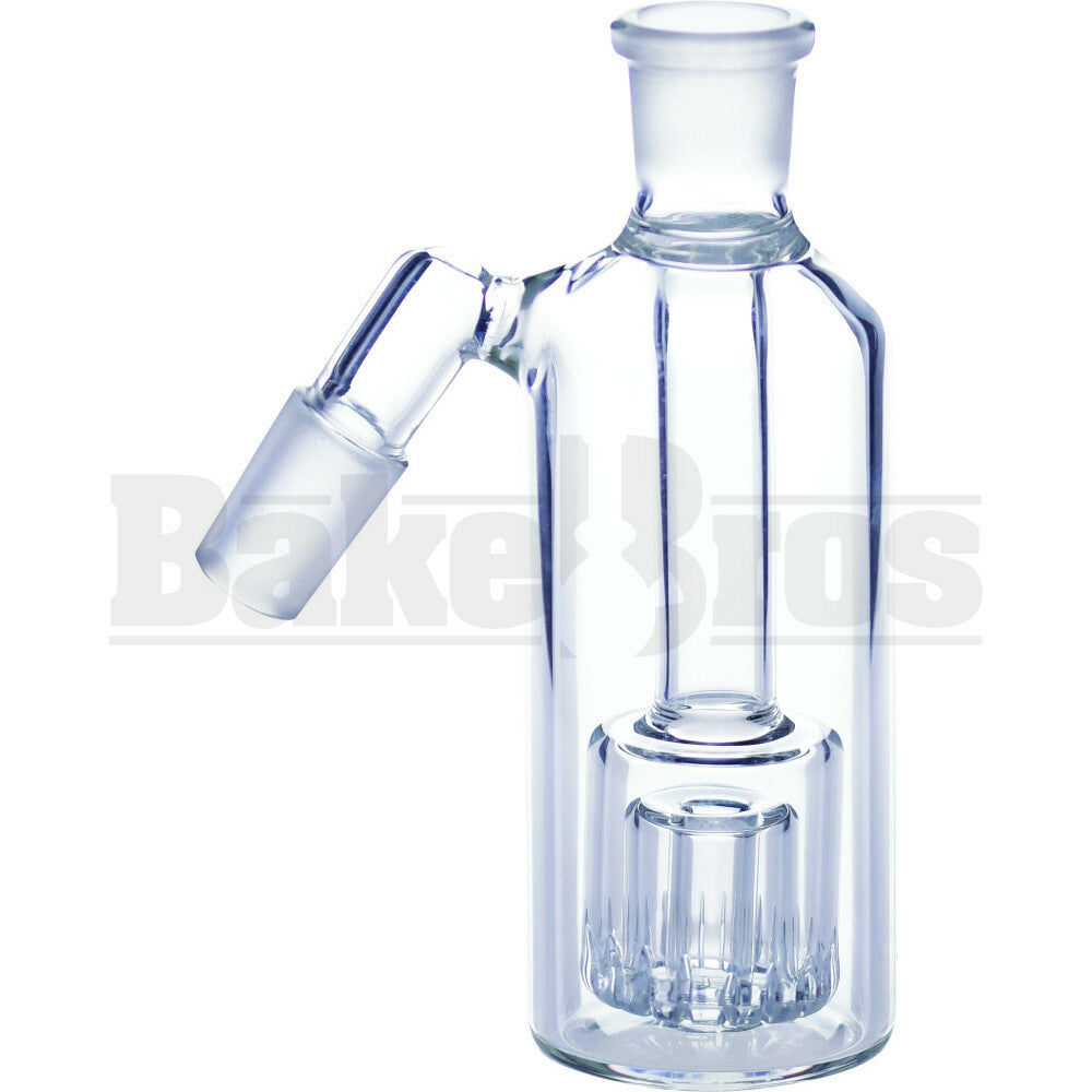 ASHCATCHER BARREL PERC CLEAR MALE 18MM
