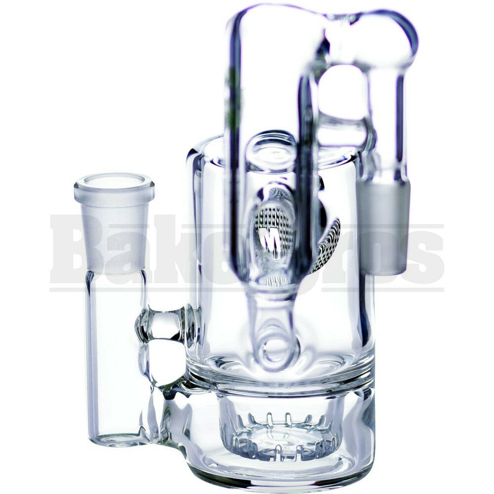 MAVERICK ASHCATCHER BRILLIANCE PERC RECYCLER 90* JOINT L CONFIG CLEAR MALE 14MM