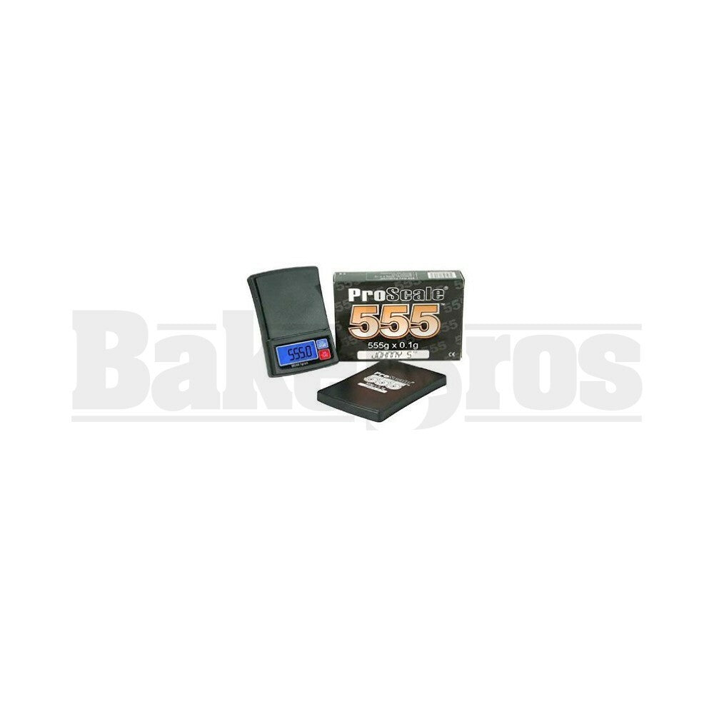PROSCALE DIGITAL POCKET SCALE 555 JOHNNY 5 0.1g 555g BLACK