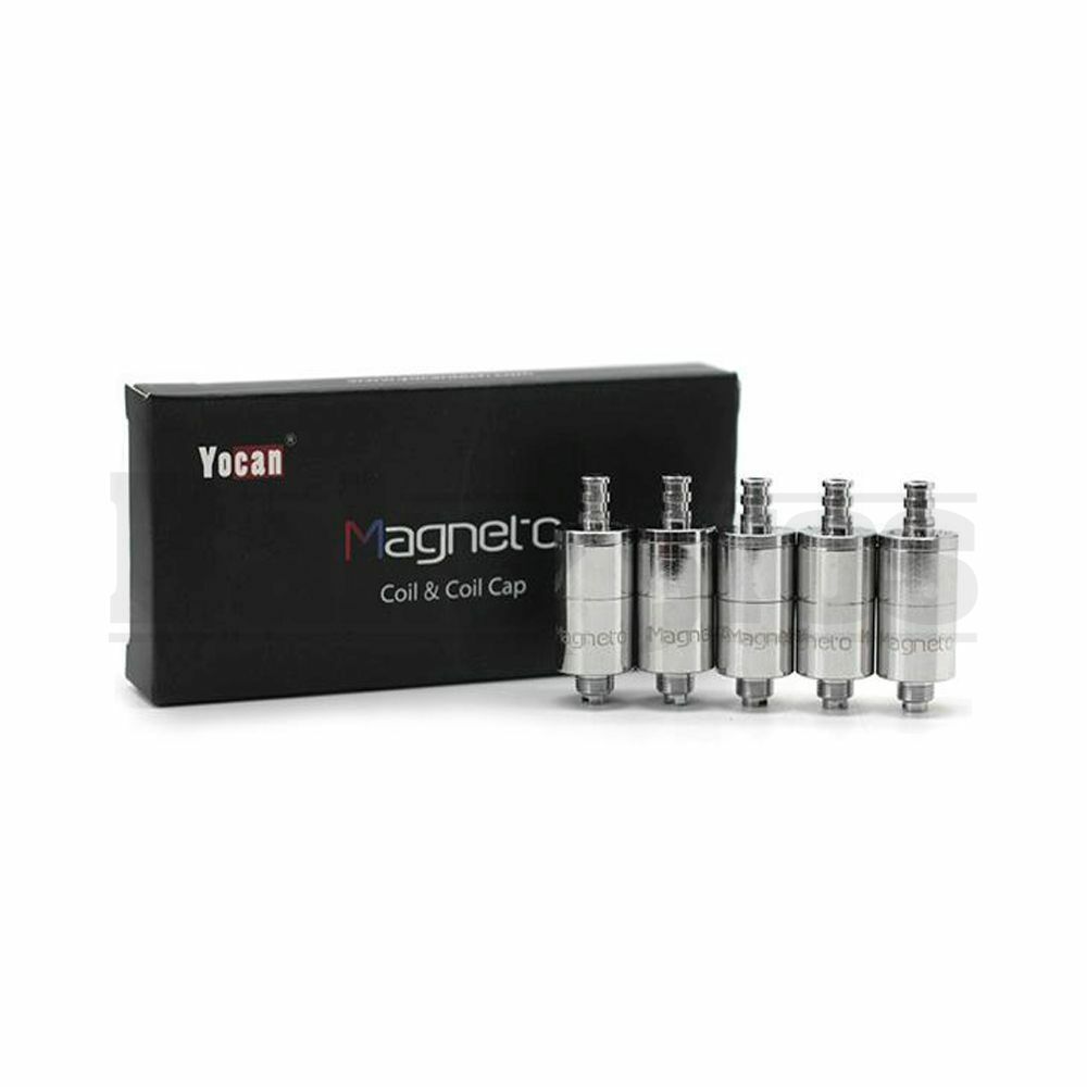 YOCAN MAGNETO COIL & COIL CAP PACK OF 5 SILVER