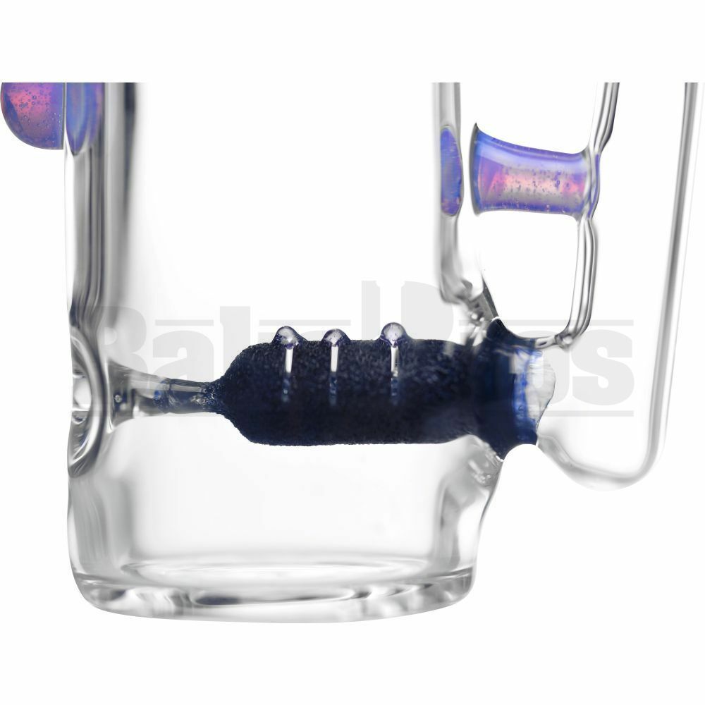 KROWN KUSH WP CAN XS CAN VAPOR RIG INLINE 5" SLIME PURPLE MALE 14MM