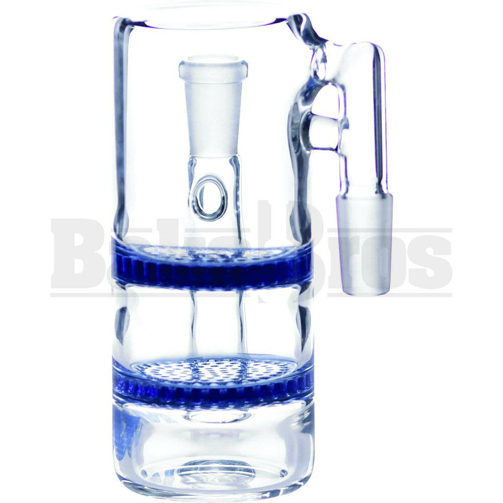 MAVERICK 2 HONEYCOMB ASHCATCHER BLUE MALE 14MM