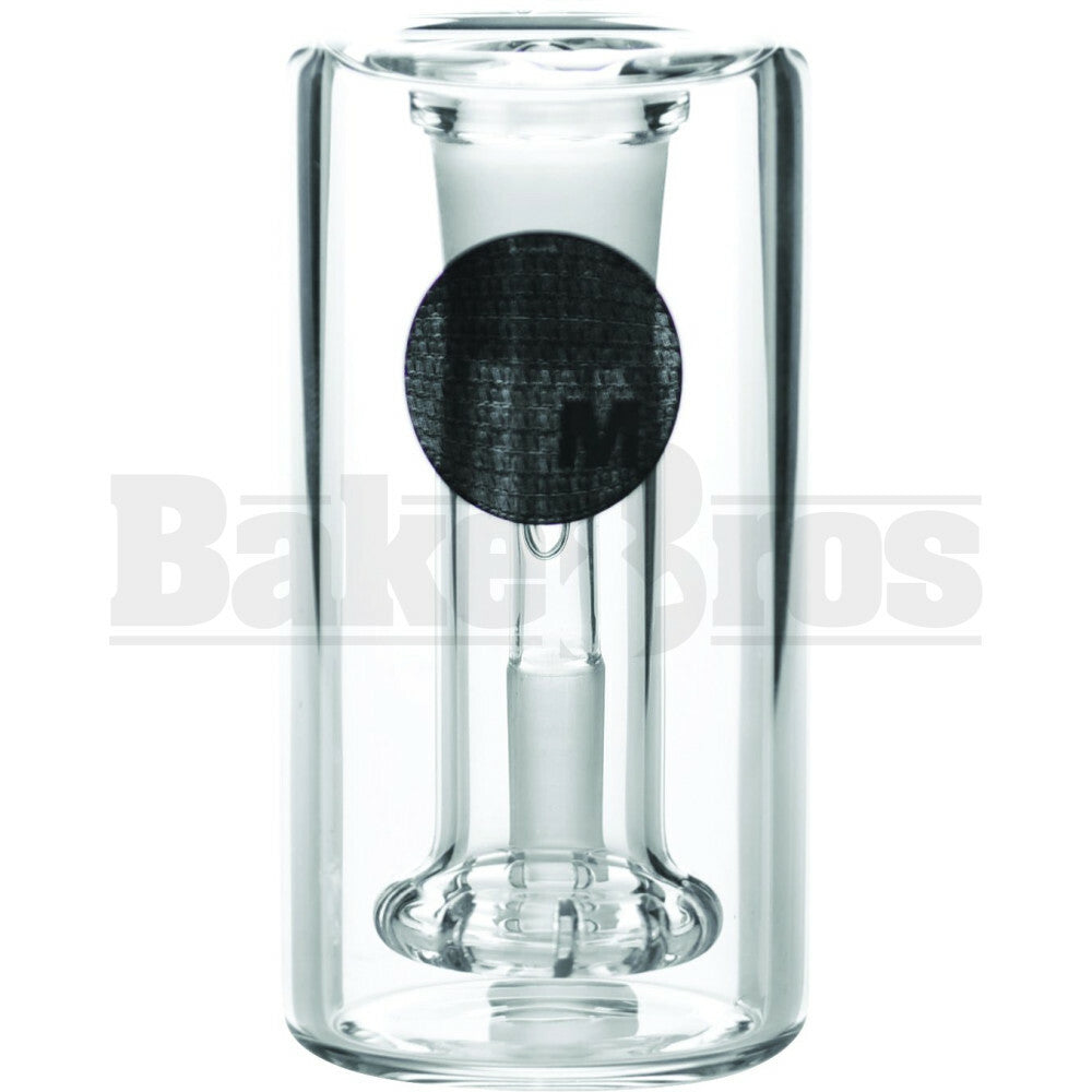 MAVERICK ASHCATCHER INSET SHOWERHEAD BODYBOWL 90* CLEAR MALE 18MM