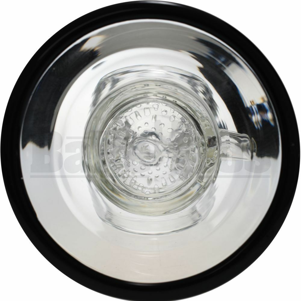 WP BENT NECK INVERTED RING BARREL W/ HONEYCOMB DISK PERC 11" BLACK MALE 14MM