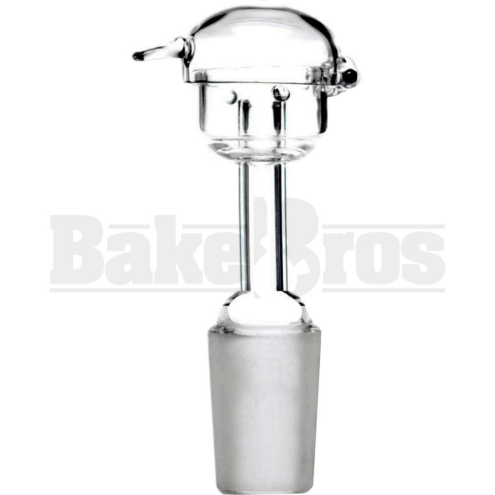18MM QUARTZ NAIL WITH LID CLEAR MALE