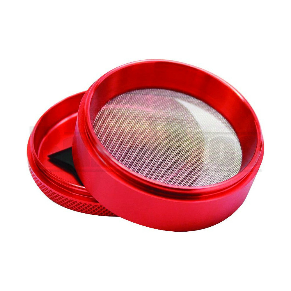 SHARPSTONE HARD TOP GRINDER 4 PIECE 2.5" RED Pack of 1