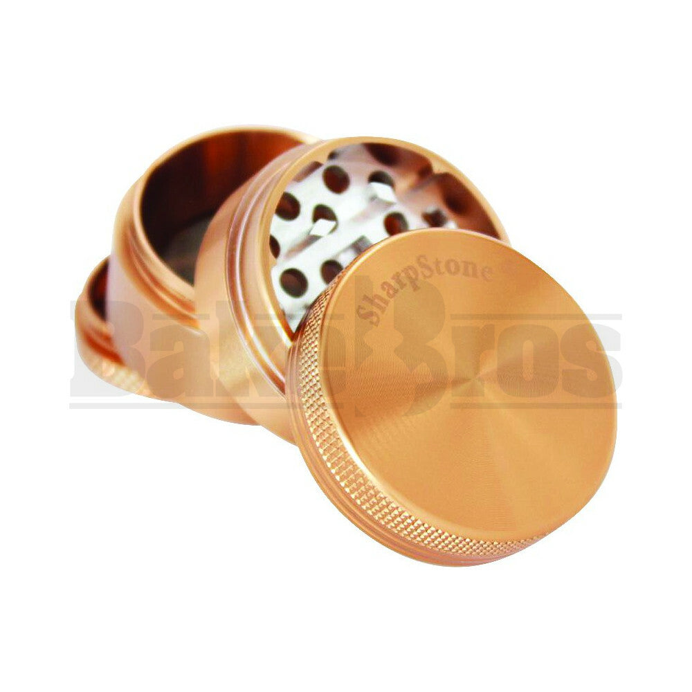 SHARPSTONE HARD TOP GRINDER 4 PIECE 1.5" BROWN Pack of 1