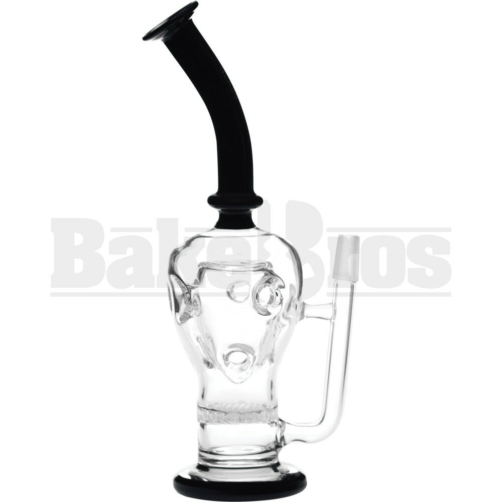 DIAMOND GLASS WP HONEYCOMB & BODY PERC 10" BLACK MALE 14MM