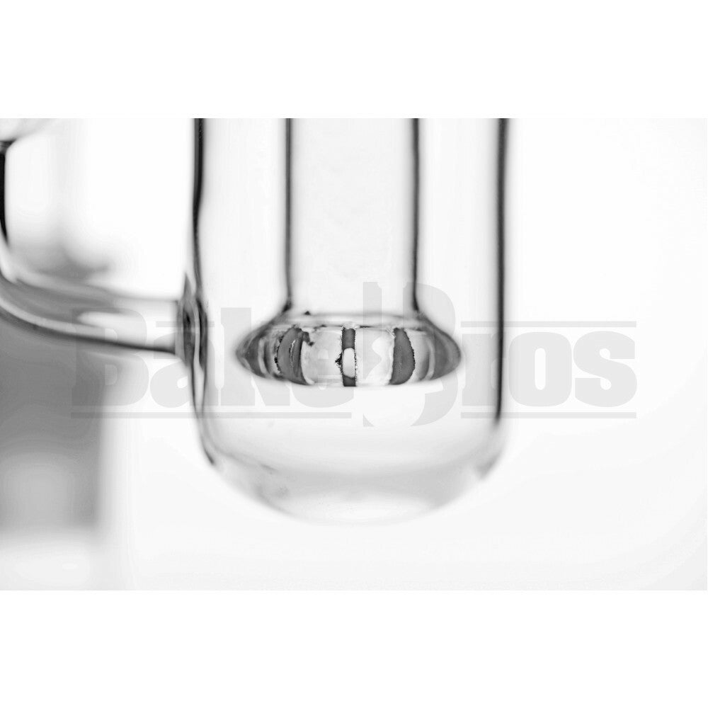 ASHCATCHER SHOWERHEAD PERC 2 CHAMBER ROUND BOTTOM CLEAR MALE 14MM