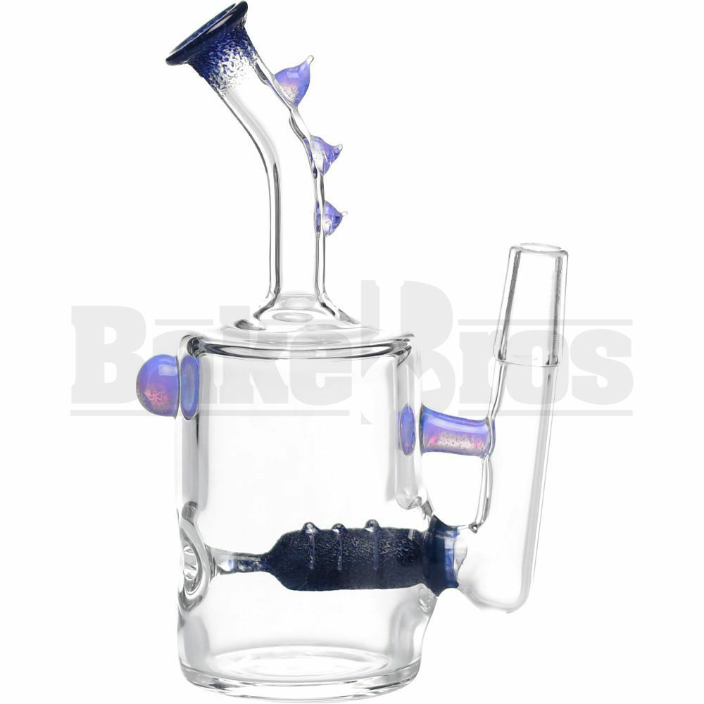 KROWN KUSH WP CAN XS CAN VAPOR RIG INLINE 5" SLIME PURPLE MALE 14MM