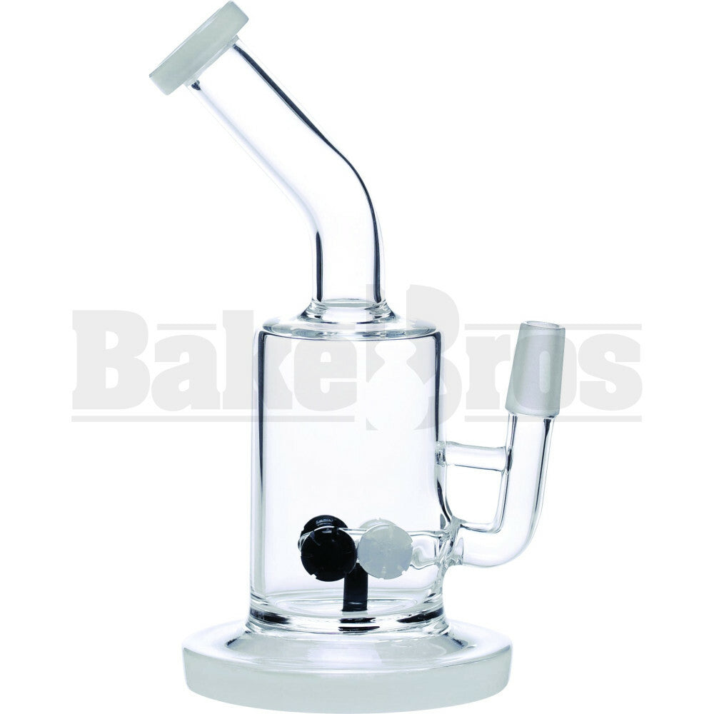 WP TABLE TOP RIG WITH TIRE PERC BENT NECK 7" IVORY WHITE MALE 14MM