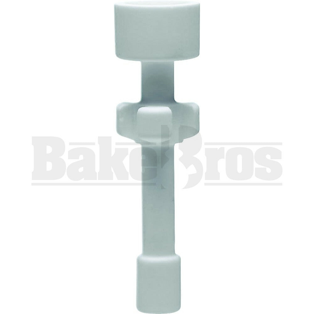 18MM DOMELESS CERAMIC NAIL FIXED WHITE MALE