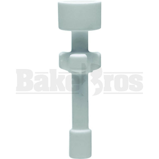 18MM DOMELESS CERAMIC NAIL FIXED WHITE MALE