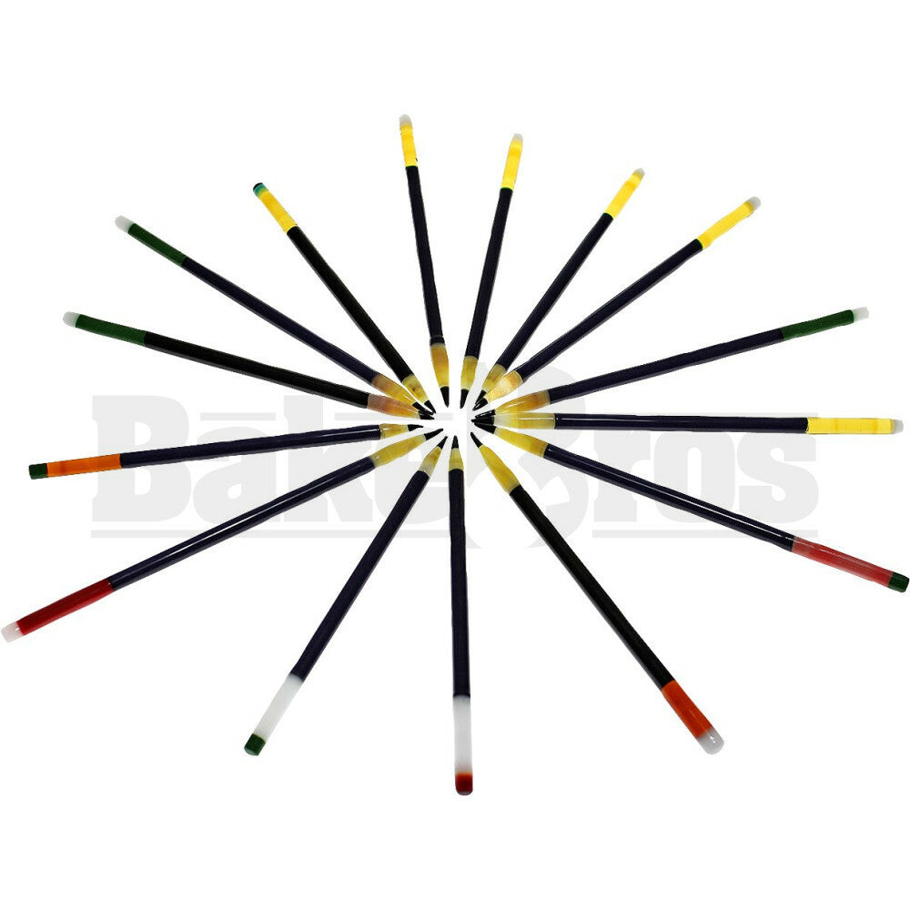 PENCIL DABBER TOOL GLASS ASSORTED COLORS 7"