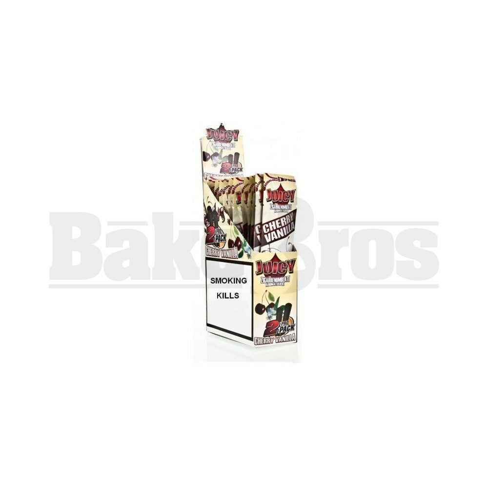 JUICY JAY'S DOUBLE 2 WRAPS CHERRY VANILLA Pack of 25