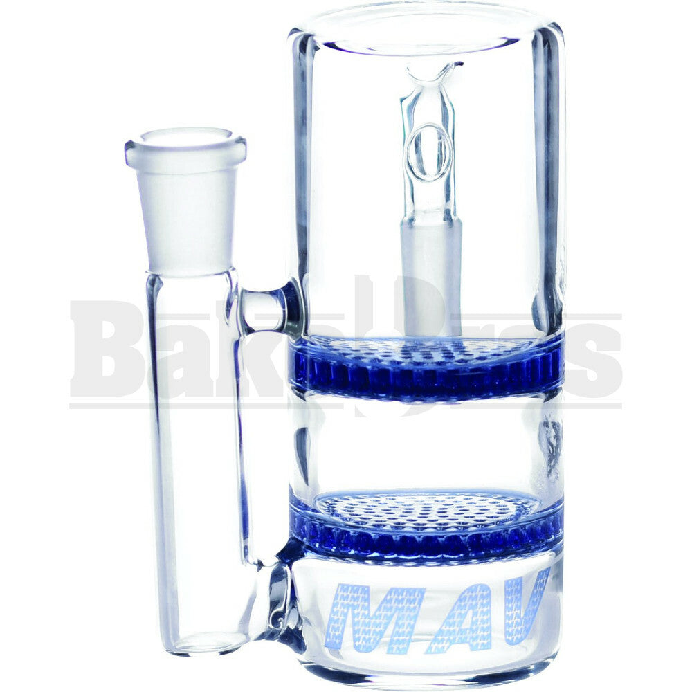 MAVERICK 2 HONEYCOMB ASHCATCHER BLUE MALE 14MM