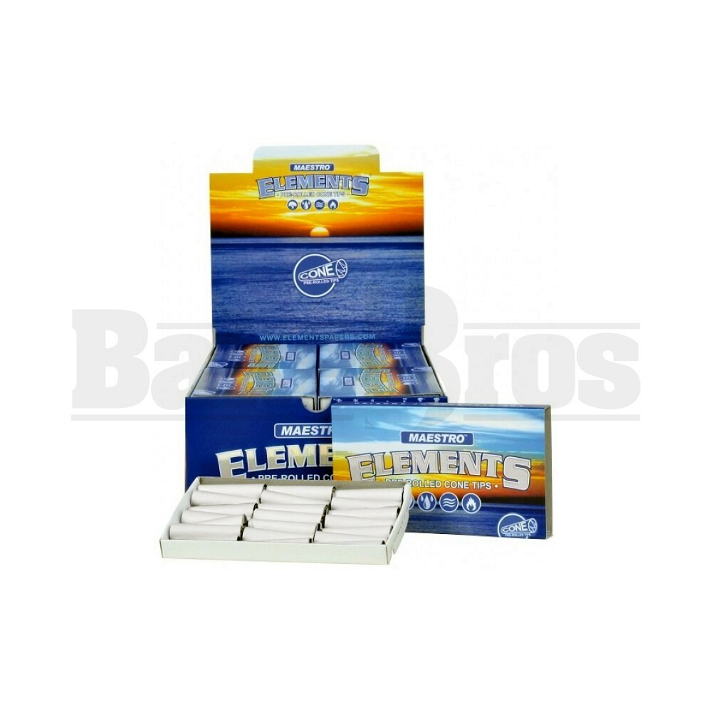 ELEMENTS PRE-ROLLED TIPS UNFLAVORED Pack of 20