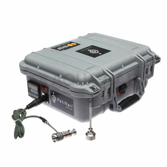 Pelinail 1120 Case By Disorderly Conduction Portable Enail Travel Case Silver