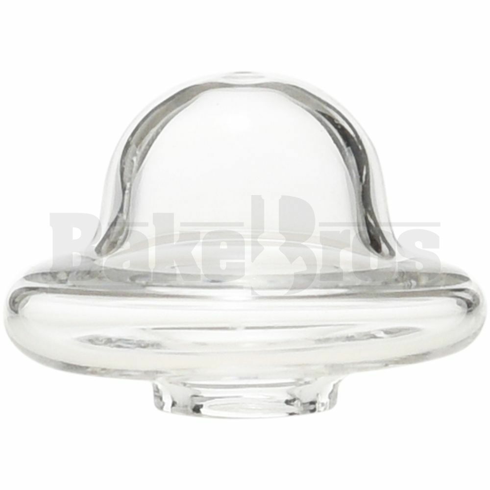 UFO CARB CAP QUARTZ SEALED ENCLOSED CAP CLEAR JOINTLESS