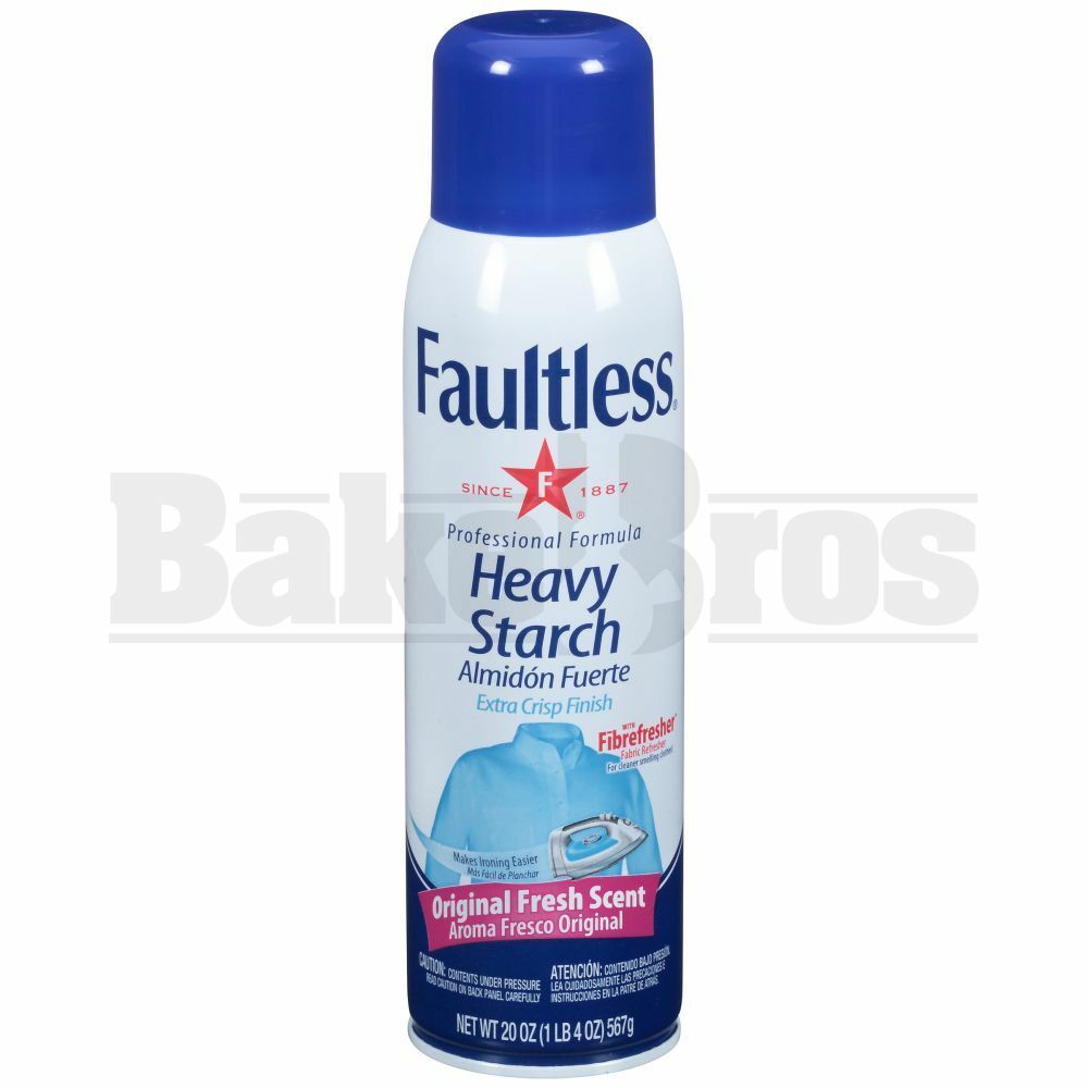 STASH SAFE HOUSEHOLD FAULTLESS HEAVY STARCH ORIGINAL 20 OZ