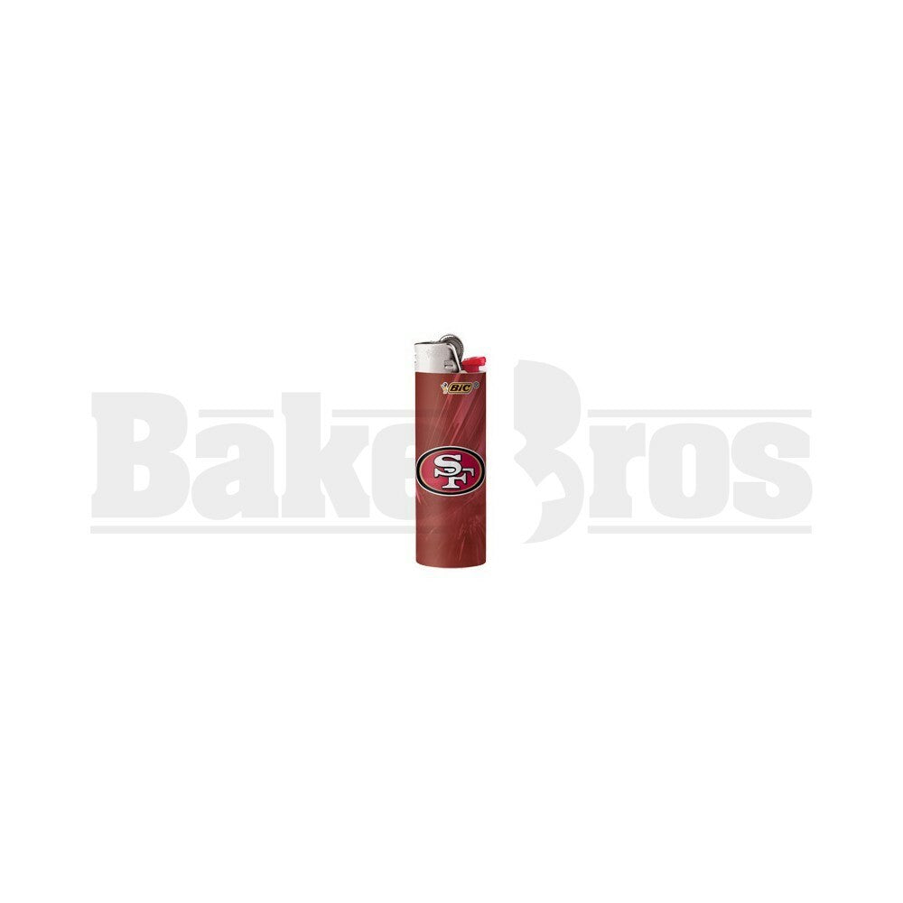 BIC LIGHTER 3" PRO SERIES NFL SAN FRANCISCO 49ERS Pack of 1