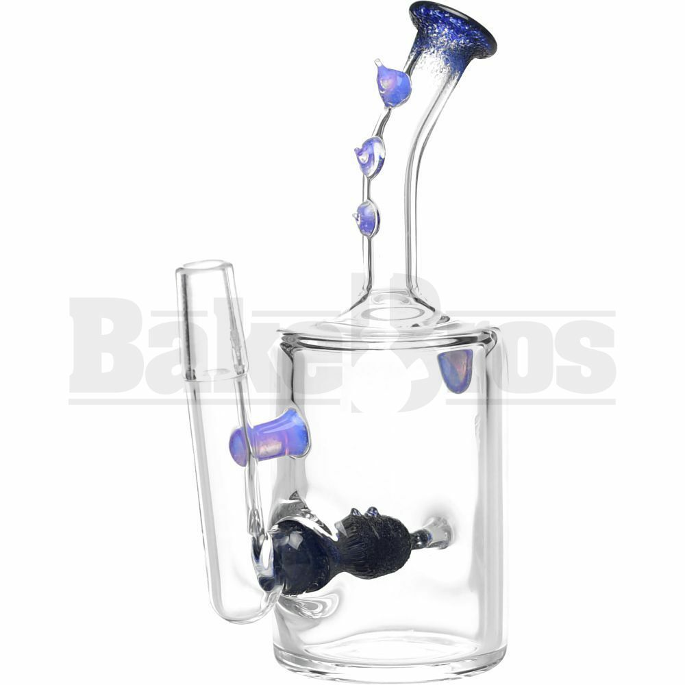 KROWN KUSH WP CAN XS CAN VAPOR RIG INLINE 5" SLIME PURPLE MALE 14MM