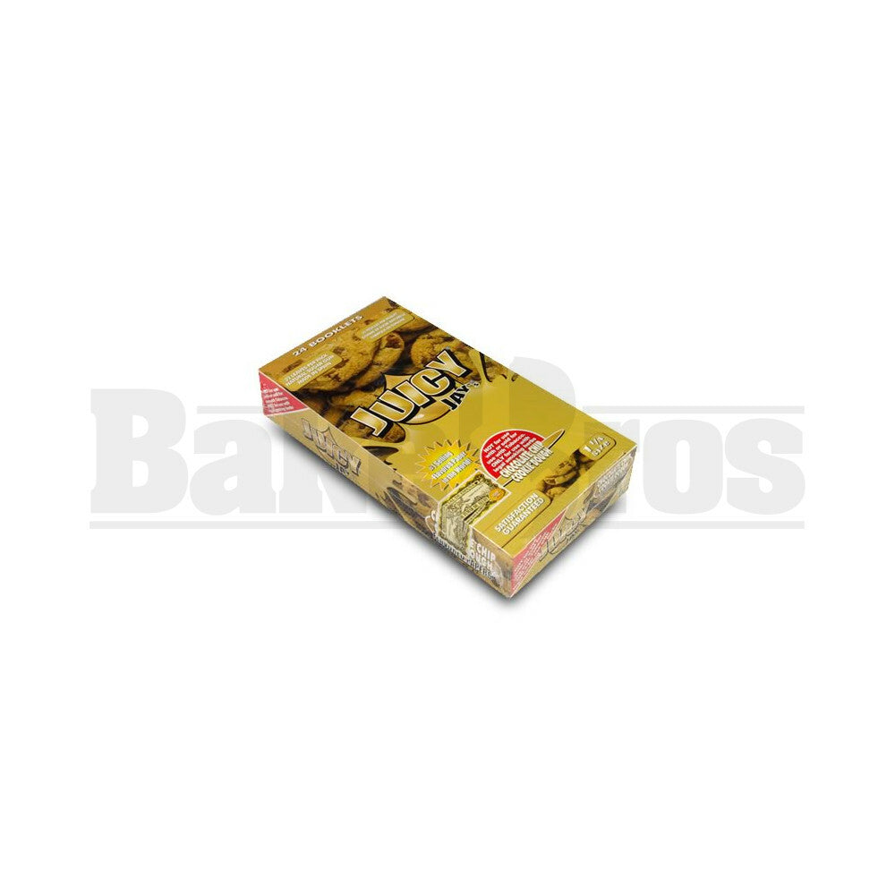 JUICY JAY'S FLAVORED PAPERS 32 LEAVES 1 1/4 CHOCOLATE CHIP COOKIE DOUGH Pack of 24