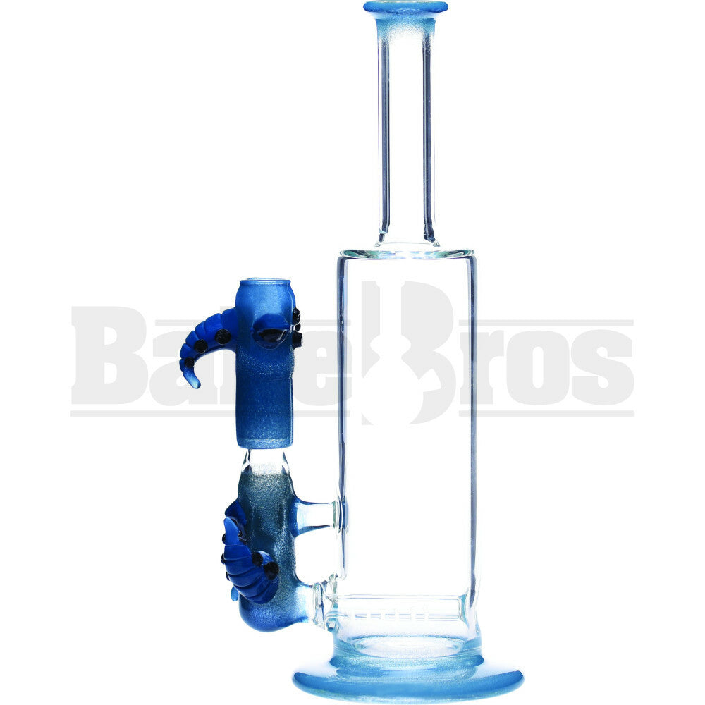 KROWN KUSH WP INLINE PERC OCTOPUS DESIGN 12" BLUE MALE 18MM