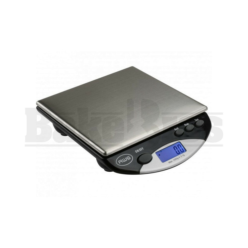 AWS BENCH SCALE PRECISION AMW SERIES 0.1g 1000g BLACK