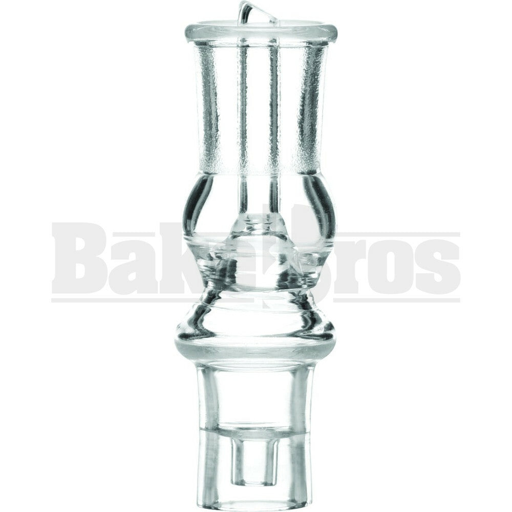 14MM NAIL QUARTZ DOMELESS D-NAIL DIRECT INJECT 14MM COIL ADAPTER CLEAR FEMALE
